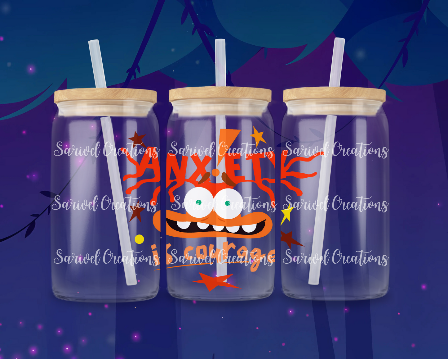 Emotions: Anxiety Glass Can