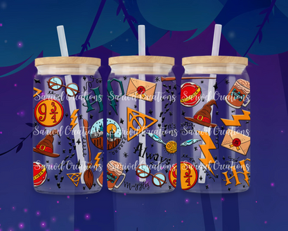HP Wizard Icons Glass Can