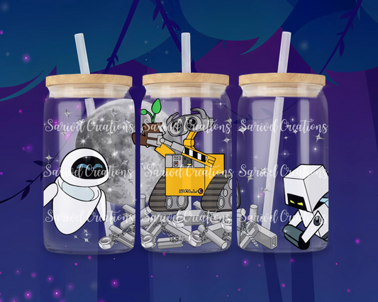 Robots-E Glass Can