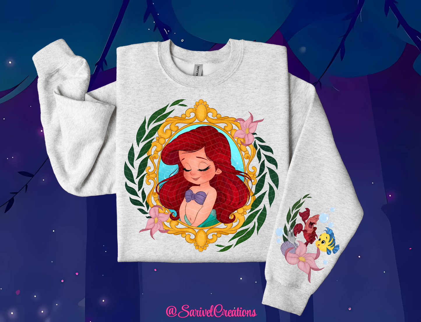 Mermaid Frame Crewneck