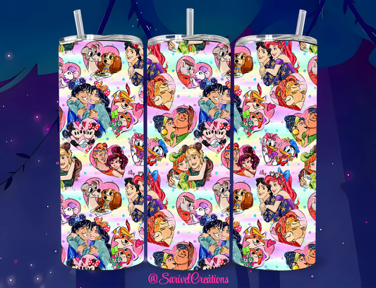 SL Drawings of Love 20oz Skinny Tumblers