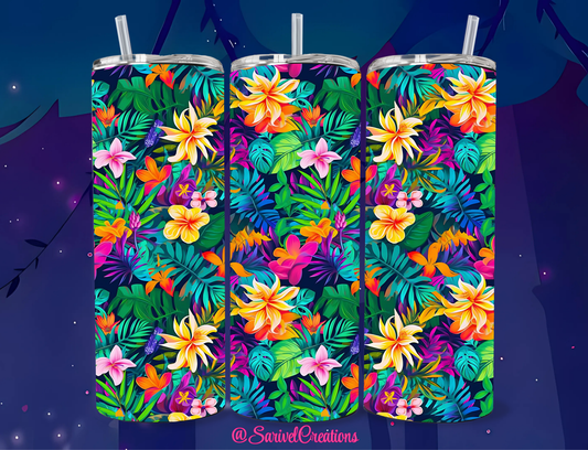 SL Tropical 20oz Skinny Tumblers