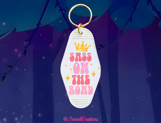 Sass On The Road Keychain