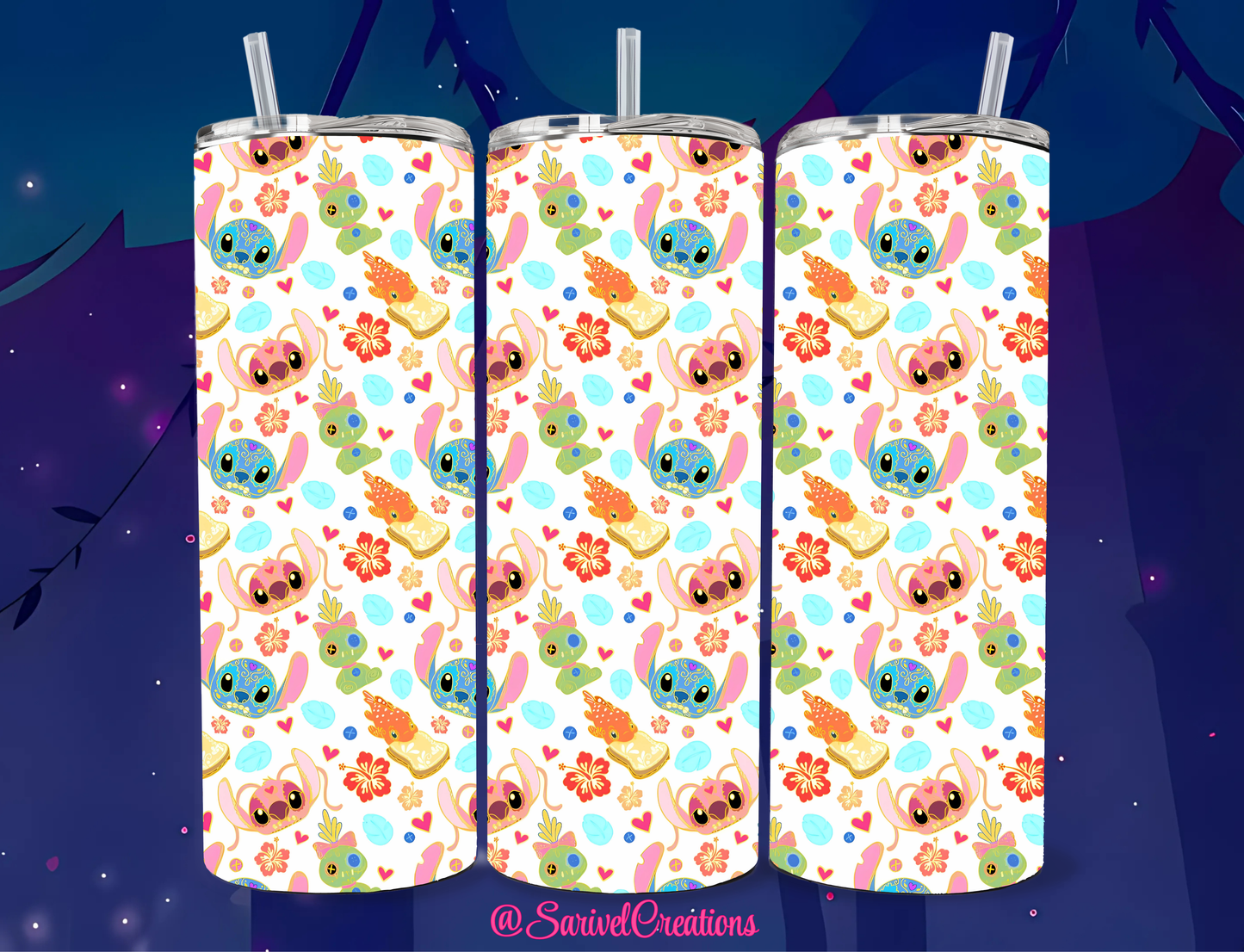 SL Aliens Talavera 20oz Skinny Tumblers