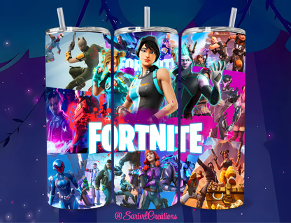 Fort Game 20oz Skinny Tumblers