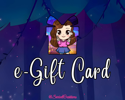 SarivelCreations e-Gift Card
