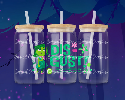 Emotions: Disgust Glass Can