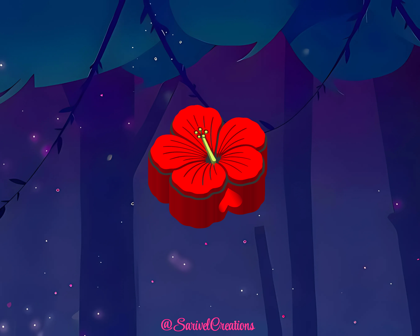 Amapola 3D Straw Topper