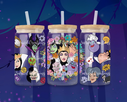 Storytelling Villains Glass Can