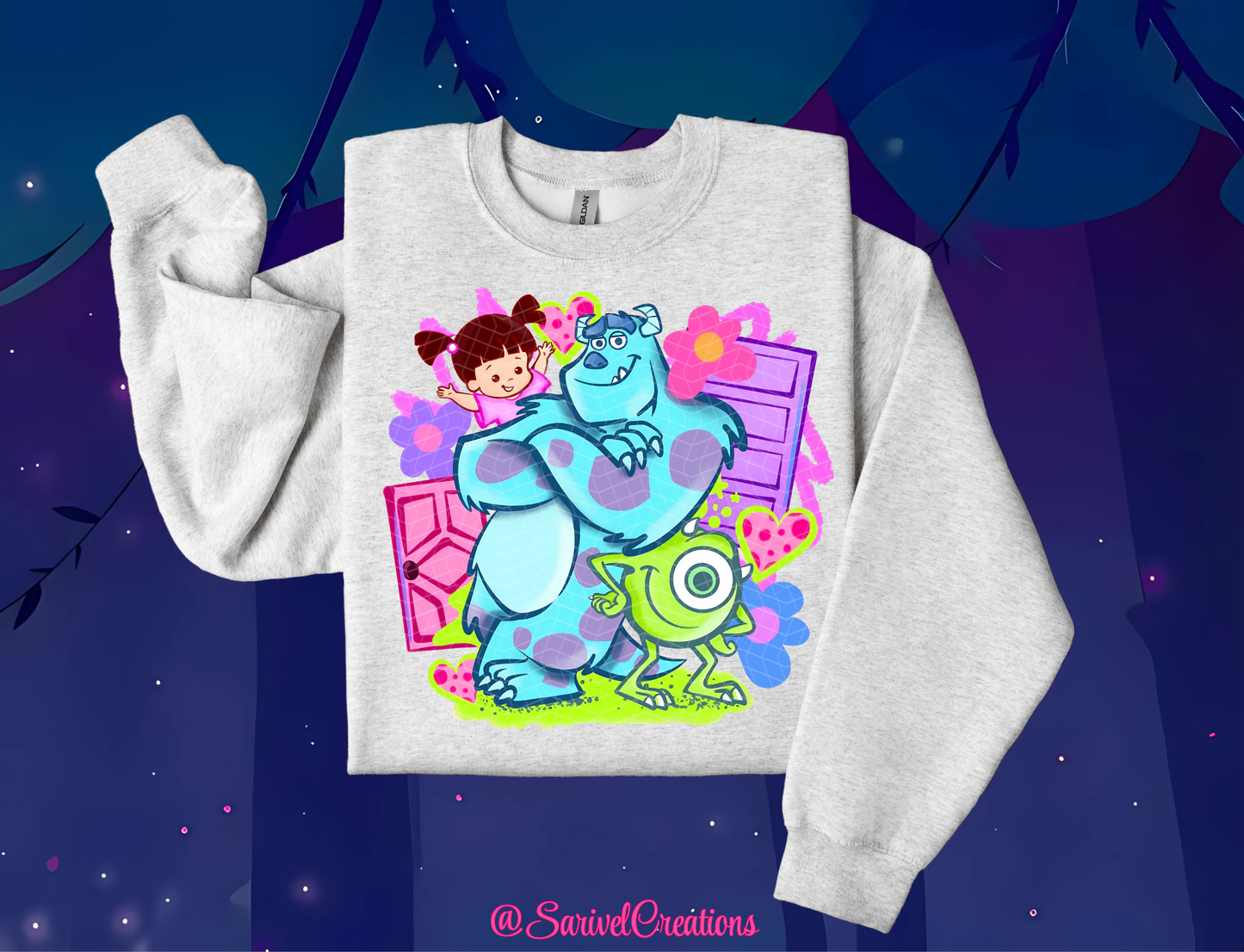 Friendly Monsters Crewneck