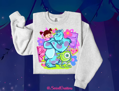 Friendly Monsters Crewneck