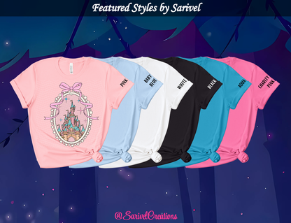 Pink Magical Castle Tee