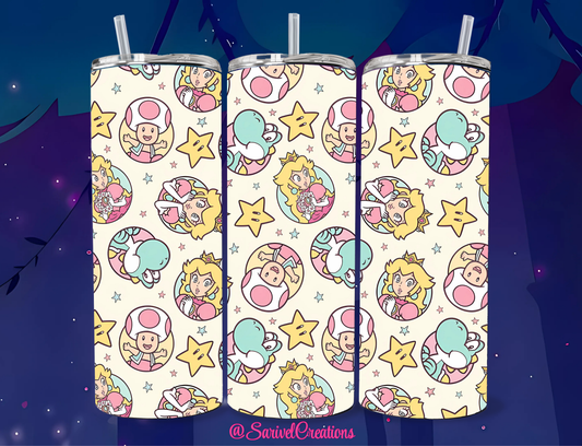 SL Peach & Friends 20oz Skinny Tumblers