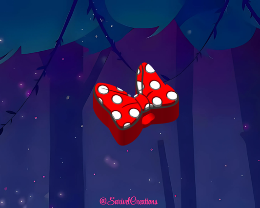 Magical Bow 3D Straw Topper (Copy)