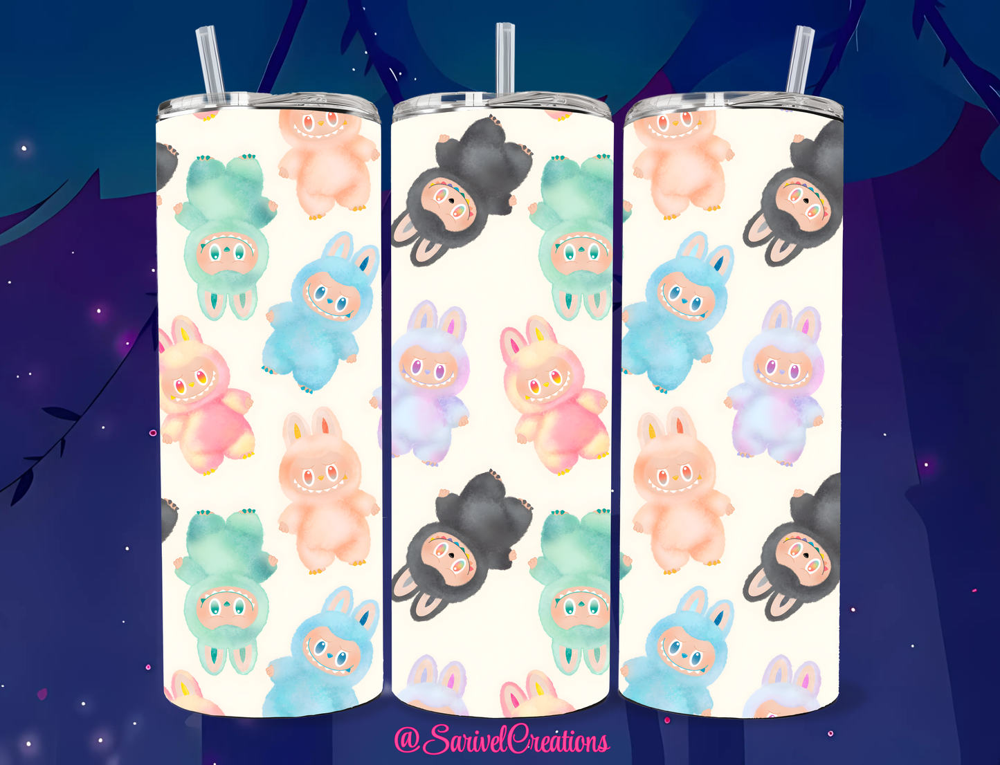SL Colorful Lab 20oz Skinny Tumbler