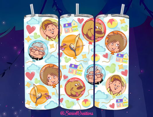 C&E Balloons 20oz Skinny Tumblers
