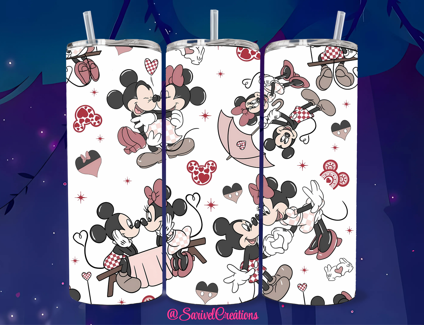 SL Love Mouse 20oz Skinny Tumblers