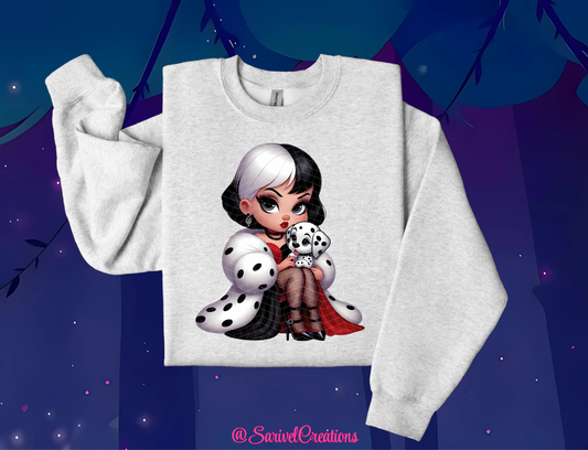 Evil Pup Queen II Crewneck
