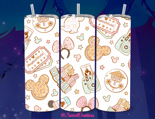 SL Magical World 20oz Skinny Tumblers