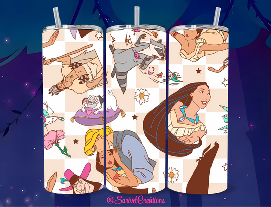 SL Hontas & Friends 20oz Skinny Tumblers