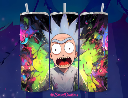 Mad Cartoon 20oz Skinny Tumblers
