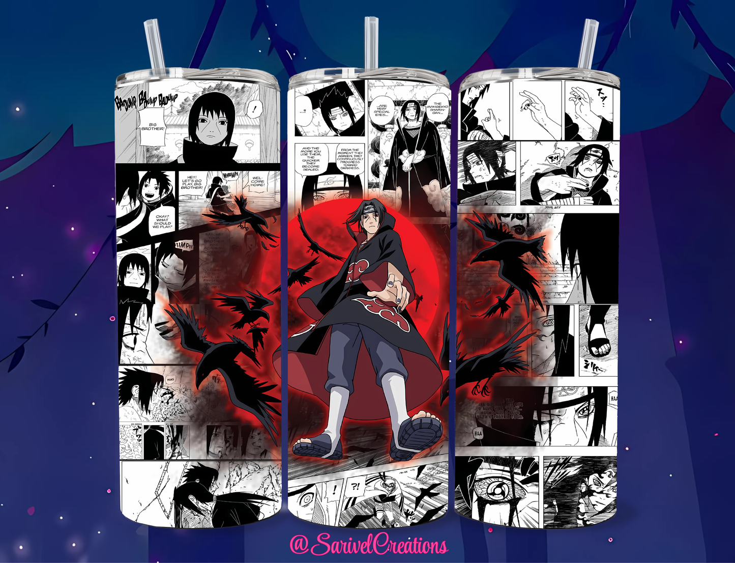 Anime Cartoon 20oz Skinny Tumblers