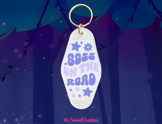 Boss On The Road Keychain