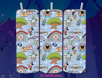 SL Pixar Pier 20oz Skinny Tumblers