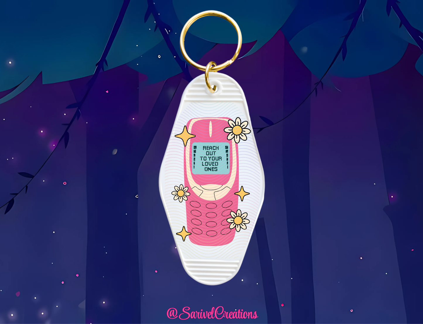 Reach Out To Your Loved Ones Keychain