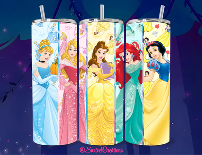 Story Princesses 20oz Skinny Tumblers