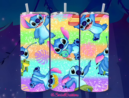 SL Playful Alien 20oz Skinny Tumblers