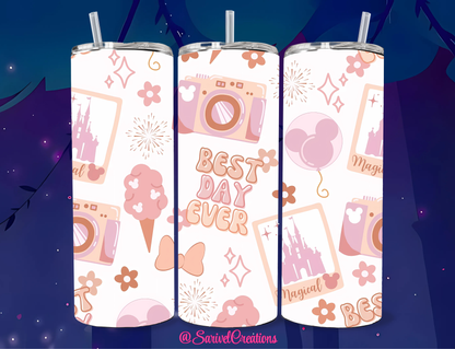 SL Best Day Ever 20oz Skinny Tumblers