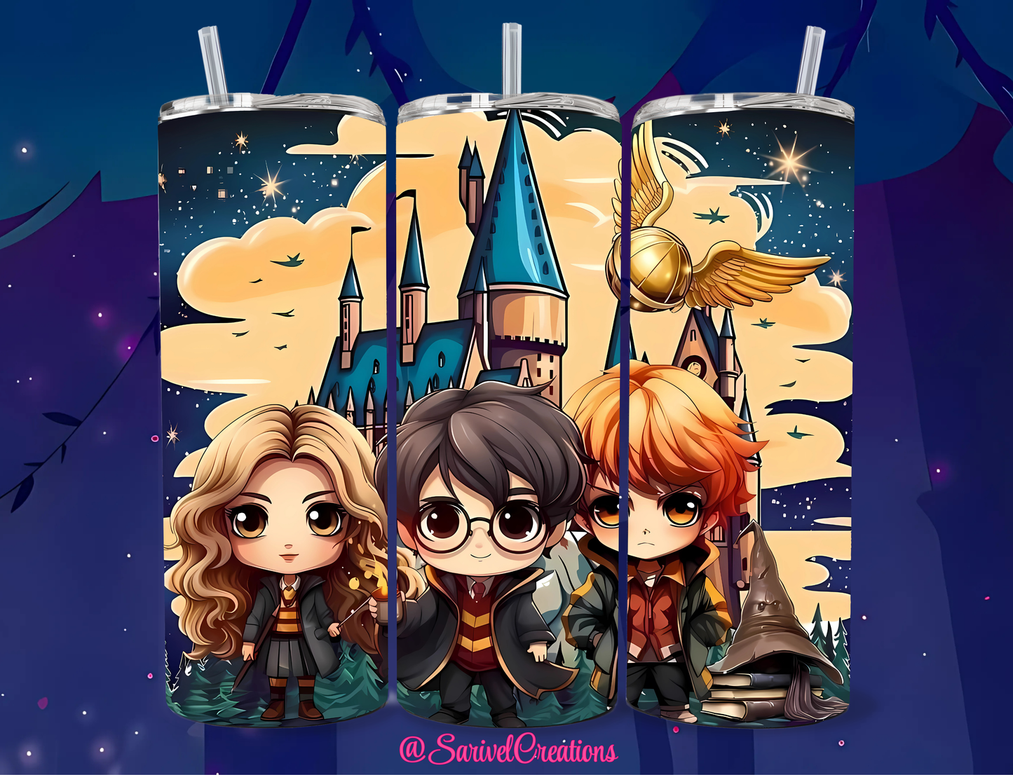 HP Wizard World 20oz Skinny Tumblers