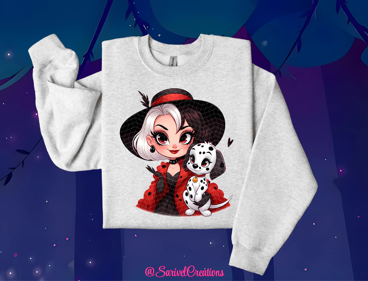 Evil Pup Queen I Crewneck