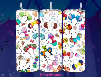 SL Magical Ears 20oz Skinny Tumblers