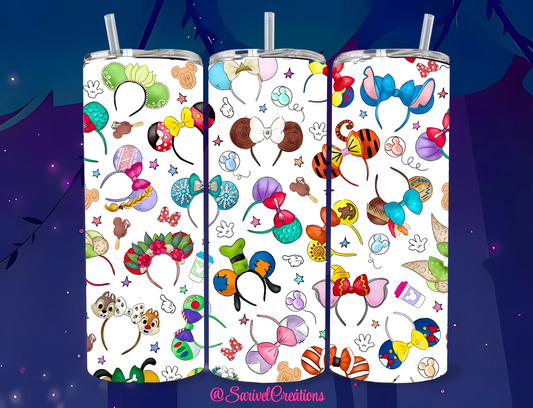 SL Magical Ears 20oz Skinny Tumblers
