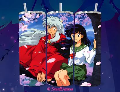 I&K Anime Love 20oz Skinny Tumbler