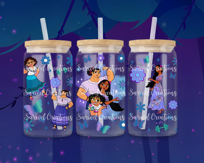 Enchanted Girls Glass Can