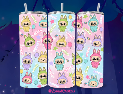 SL Colorful Monsters 20oz Skinny Tumblers