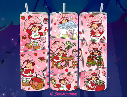 Shortcake 20oz Skinny Tumblers