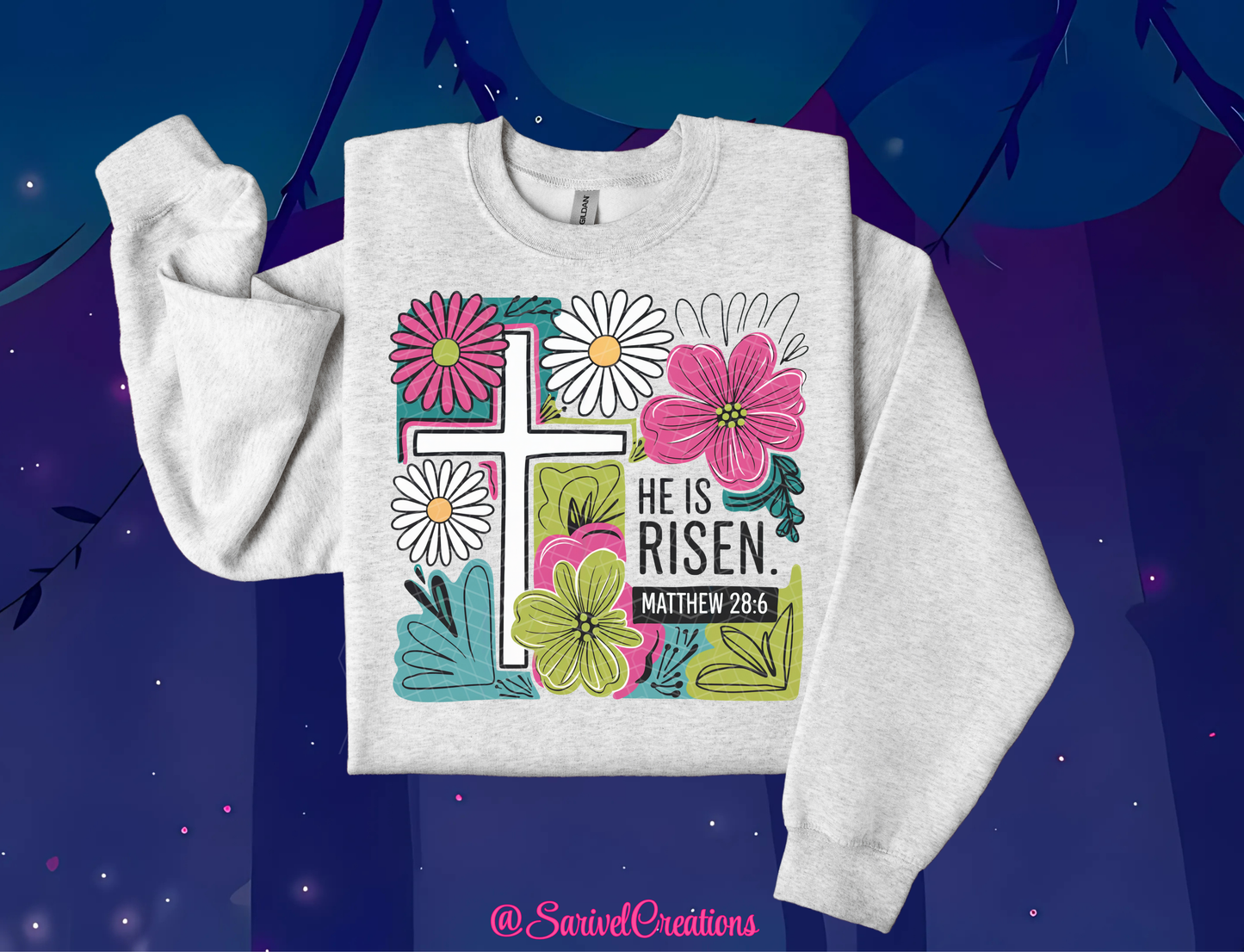 He is Risen Crewneck
