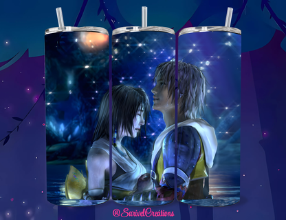 T&Y Anime Love 20oz Skinny Tumbler