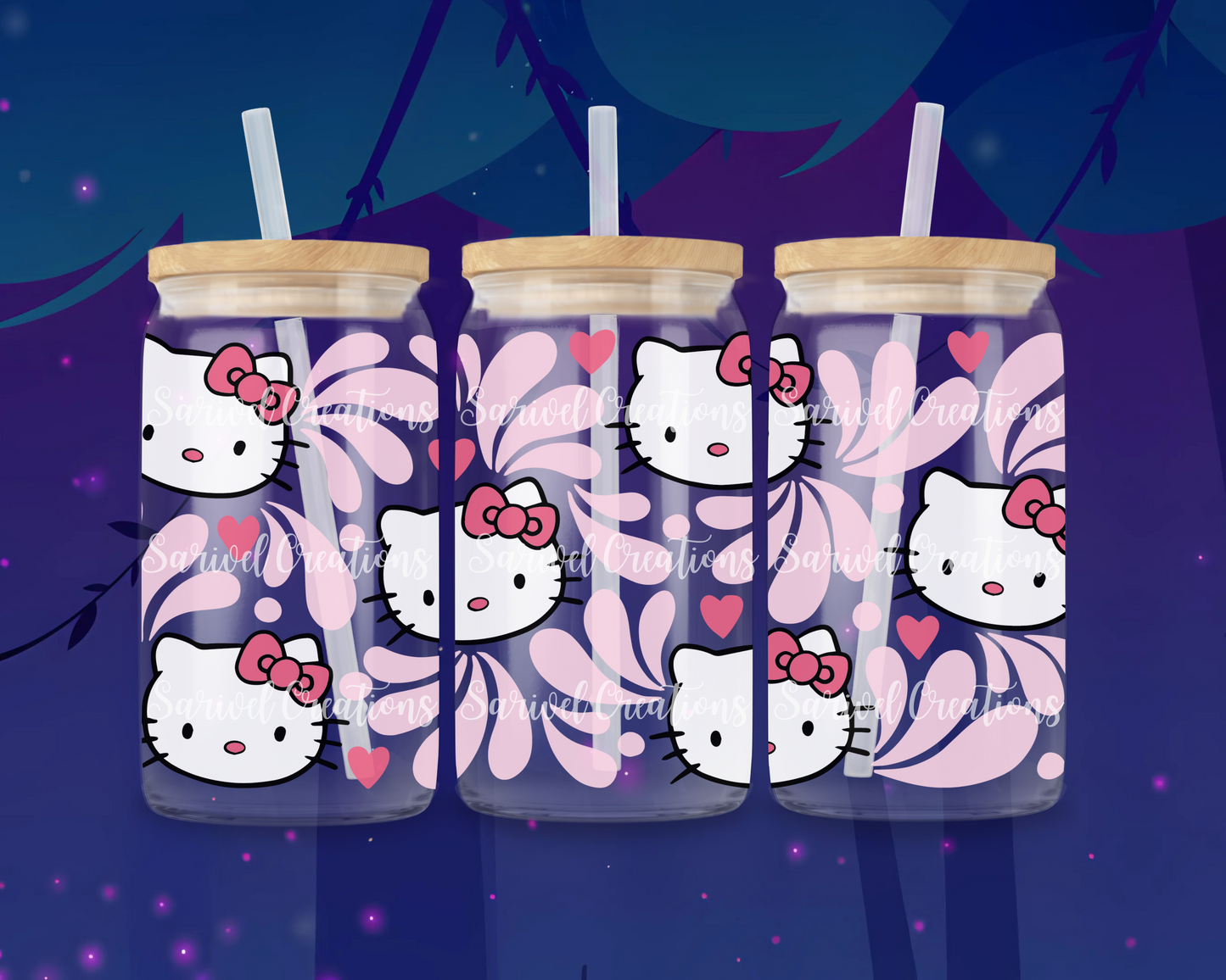 Kitty Talavera Glass Can
