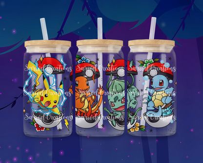 PokeBall Glass Can