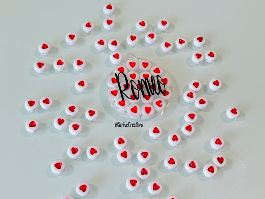 Ruby Hearty Resin