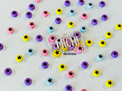 Pastel Stars Resin