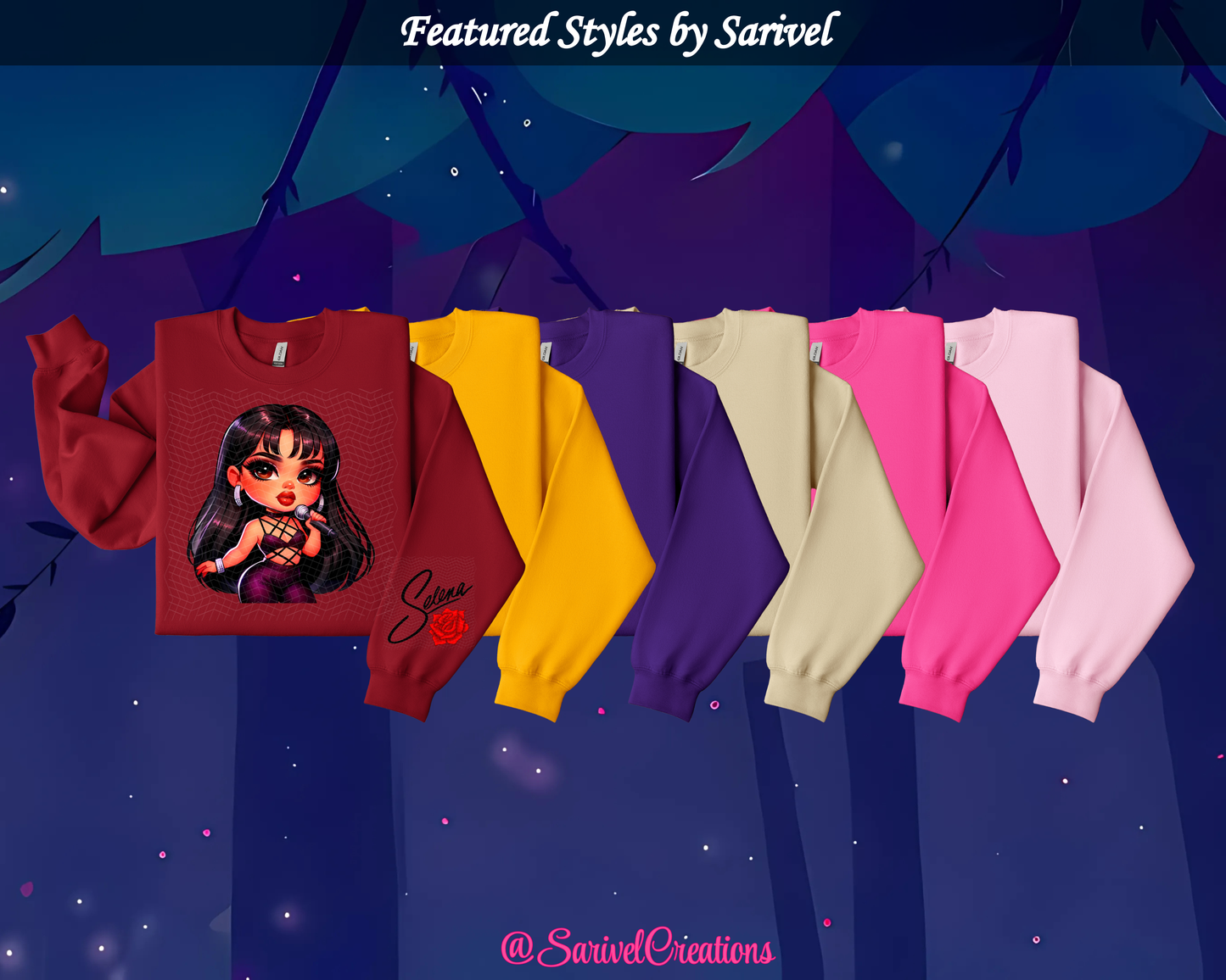 Como La Flor Crewneck