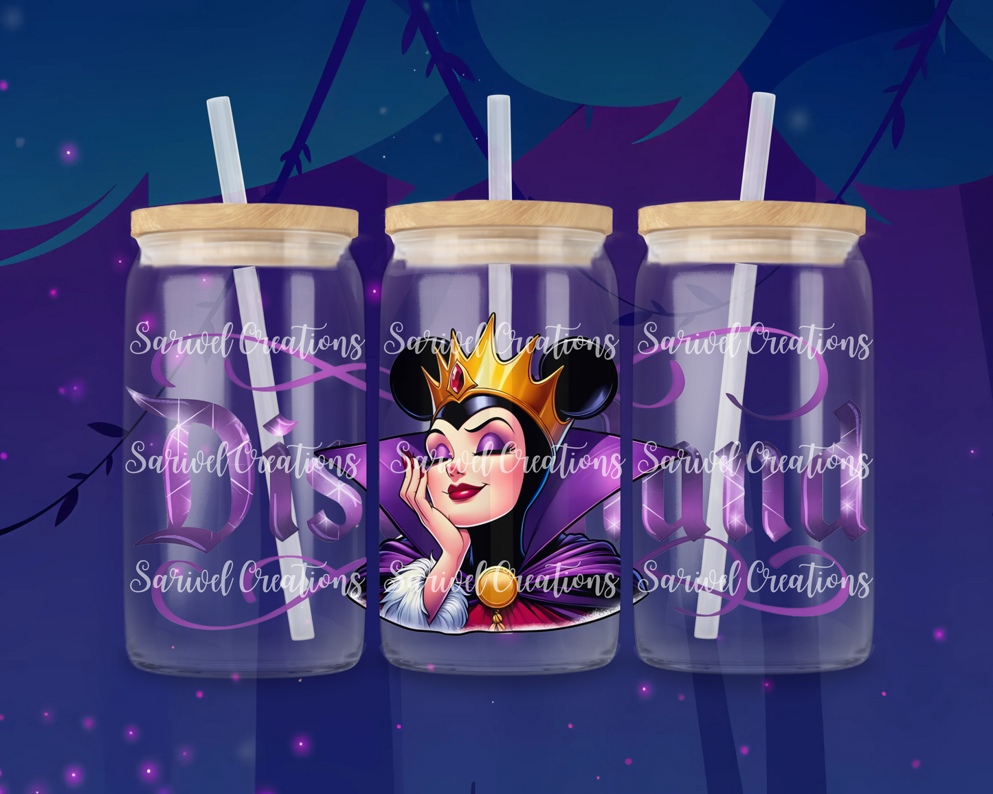 Snow Villain Glass Can