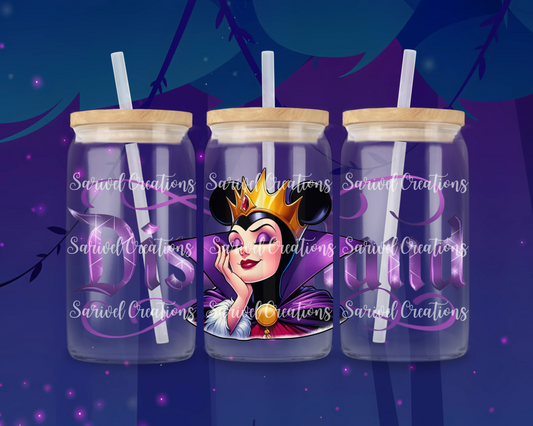 Snow Villain Glass Can