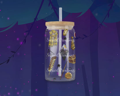 HP Yellow Wizards Glass Can